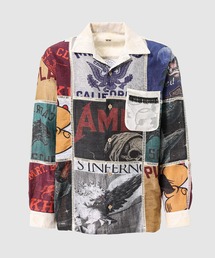 KHOKI | Patchworked Silk Shirt(シャツ/ブラウス)