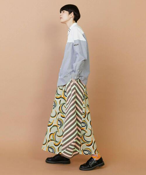 FRAPBOIS（フラボア）の「マリーンシャツ（シャツ/ブラウス・レディース・ブラック/ネイビー・1/2）」の7枚目の写真