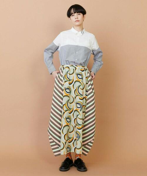 FRAPBOIS（フラボア）の「マリーンシャツ（シャツ/ブラウス・レディース・ブラック/ネイビー・1/2）」の10枚目の写真