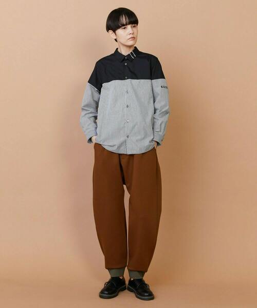 FRAPBOIS（フラボア）の「マリーンシャツ（シャツ/ブラウス・レディース・ブラック/ネイビー・1/2）」の19枚目の写真