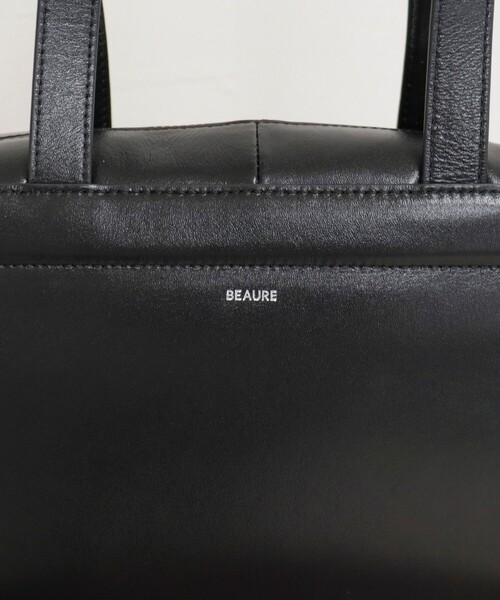 fredy emue（フレディエミュ）の「【BEAURE/ビュレ】ロングハンドルボックスボストンバッグ（ショルダーバッグ・レディース・ミント/ブラック・FREE）」の11枚目の写真