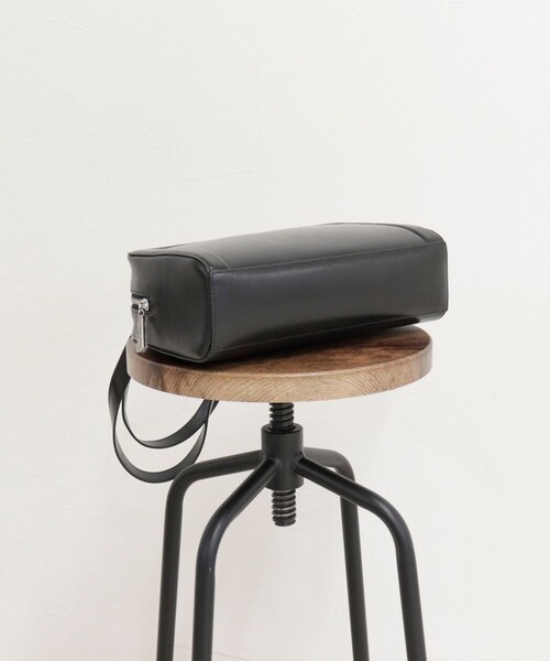 fredy emue（フレディエミュ）の「【BEAURE/ビュレ】ロングハンドルボックスボストンバッグ（ショルダーバッグ・レディース・ミント/ブラック・FREE）」の13枚目の写真