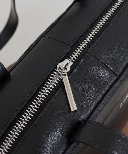 fredy emue（フレディエミュ）の「【BEAURE/ビュレ】ロングハンドルボックスボストンバッグ（ショルダーバッグ・レディース・ミント/ブラック・FREE）」の14枚目の写真