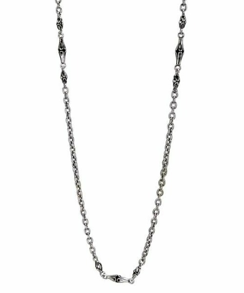 Bloody Mary(ブラッディマリー)の「「BloodyMary/ブラッディマリー」グリーンミニネックレス 50cm(ネックレス・メンズ・Silver・50㎝)」の8枚目の写真