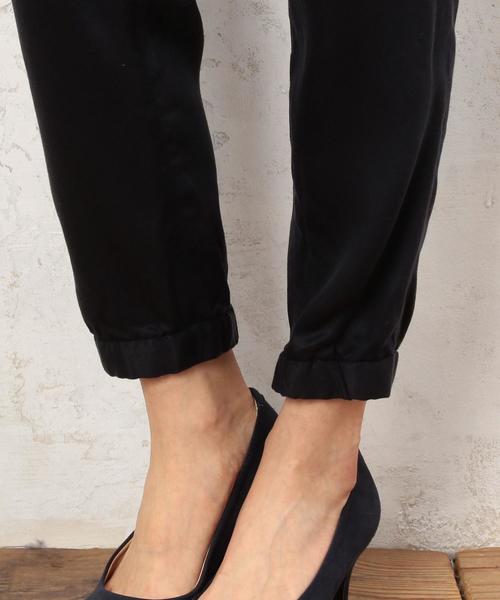 green label relaxing（グリーンレーベルリラクシング）の「◆CF LYチノ ドロストパンツ② ◆（チノパンツ・レディース・ベージュ/オリーブ/ネイビー/クリーム/ダークグリーン/ブラック/ライトグレー/ピンク/その他1/その他2/その他3/その他4・36/34/40/42/44/38）」の17枚目の写真