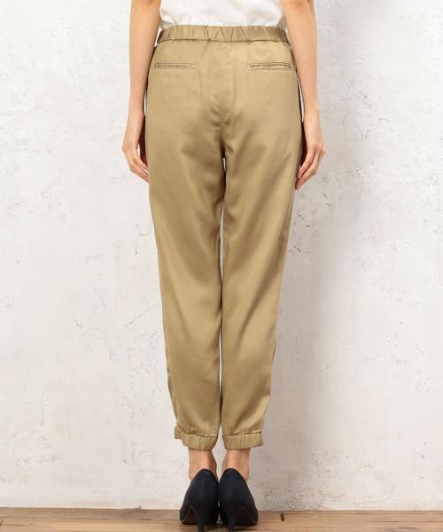 green label relaxing（グリーンレーベルリラクシング）の「◆CF LYチノ ドロストパンツ② ◆（チノパンツ・レディース・ベージュ/オリーブ/ネイビー/クリーム/ダークグリーン/ブラック/ライトグレー/ピンク/その他1/その他2/その他3/その他4・36/34/40/42/44/38）」の19枚目の写真