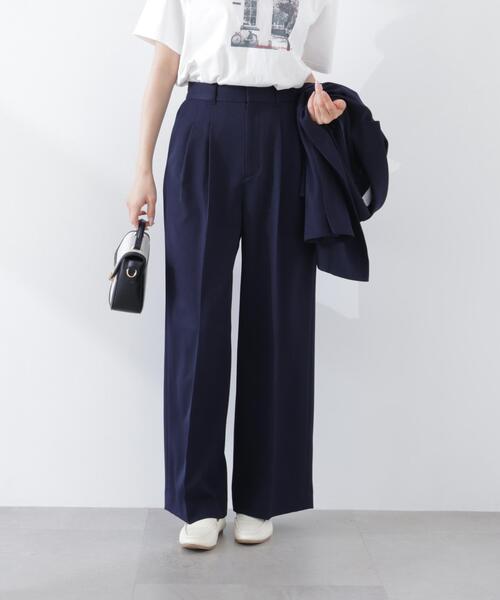 PROPORTION BODY DRESSING（プロポーションボディドレッシング）の「２タックワイドパンツ / 1216130304（その他パンツ・レディース・ネイビー・SMALL/PSS/MEDIUM）」の13枚目の写真