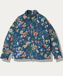 go slow caravan（ゴースローキャラバン）の「ゴブラン ハッピーフラワー ハリントンJKT（ブルゾン）」