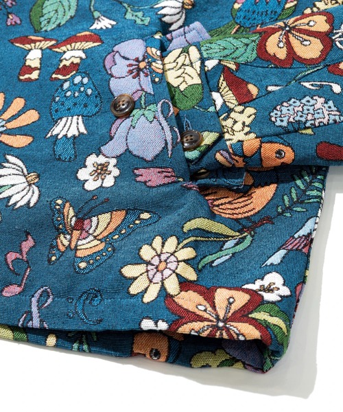 go slow caravan（ゴースローキャラバン）の「ゴブラン ハッピーフラワー ハリントンJKT（ブルゾン・メンズ・その他1・X-LARGE/LARGE/MEDIUM）」の5枚目の写真