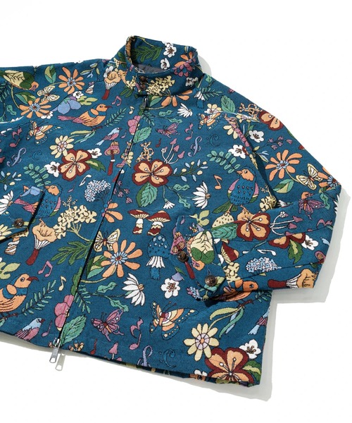 go slow caravan（ゴースローキャラバン）の「ゴブラン ハッピーフラワー ハリントンJKT（ブルゾン・メンズ・その他1・X-LARGE/LARGE/MEDIUM）」の6枚目の写真