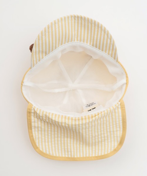 KP DECO（ケーピーデコ）の「いぬ キャップ（キャップ・キッズ・クリーム/グレー・48cm/50cm）」の7枚目の写真