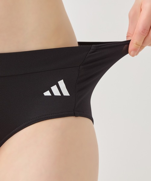 adidas(アディダス)の「adidas/アディダス ハーフショーツ 吸汗速乾(ショーツ・レディース・ピンク系その他2/ブラック・MEDIUM/LARGE)」の6枚目の写真