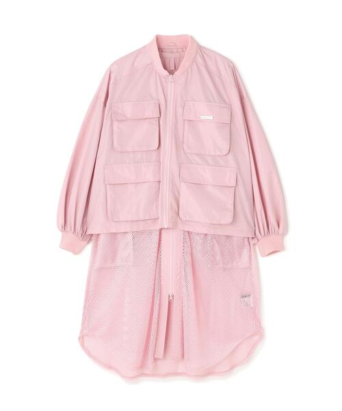 anna sui nyc(アナ スイ エヌ ワイ シー)の「anna sui nyc/アナ スイ エヌワイシー/3WAYロングベストブルゾン(ブルゾン・レディース・ブラック/ピンク・F)」の13枚目の写真