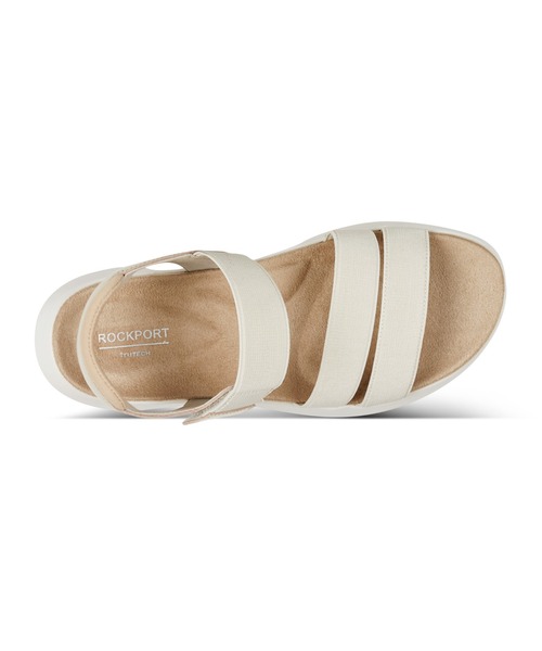 ROCKPORT(ロックポート)の「【WOMEN】QUARTZ/クオーツ ストラップサンダル(サンダル・レディース・ホワイト系その他・22.5cm/23.0cm/23.5cm/24.0cm/24.5cm/25.0cm)」の4枚目の写真