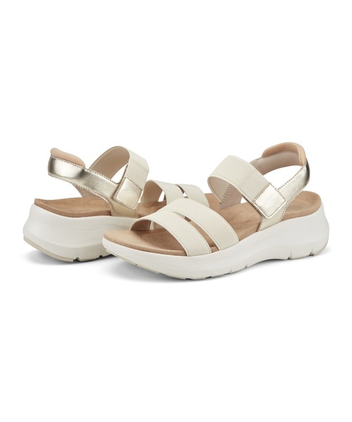 ROCKPORT(ロックポート)の「【WOMEN】QUARTZ/クオーツ ストラップサンダル(サンダル・レディース・ホワイト系その他・22.5cm/23.0cm/23.5cm/24.0cm/24.5cm/25.0cm)」の2枚目の写真