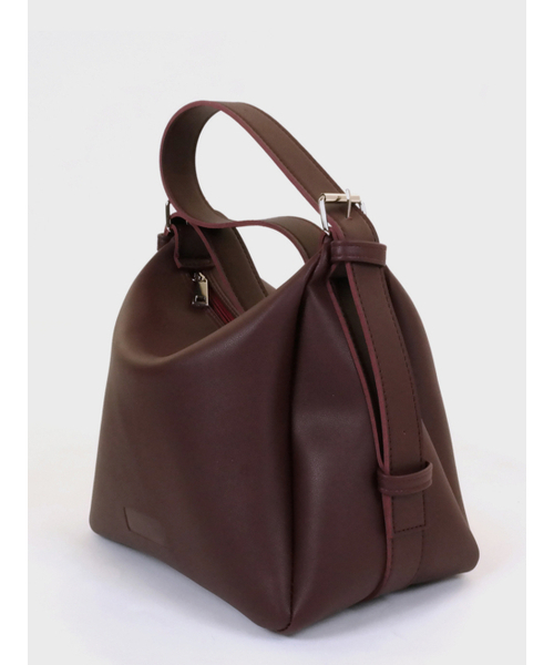 meetmetmeet（ミートメットミート）の「The Mark Small burgundy（ショルダーバッグ・レディース・その他・FREE）」の6枚目の写真