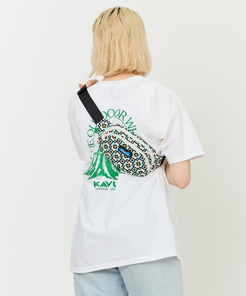 KAVU(カブー)の「KAVU/カブー Canvas Spectator/キャンバススペクテーター(ボディバッグ/ウエストポーチ・レディース・C/B/A・FREE)」の13枚目の写真