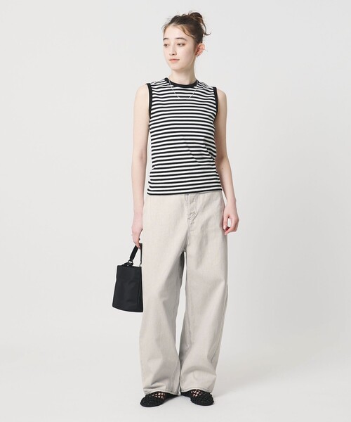 SACRA(サクラ)の「<SACRA>カービー デニムパンツ(デニムパンツ・レディース・ライトグレー・36/38)」の5枚目の写真