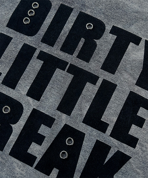 THECOLDESTMOMENT(ザコールデストモーメント)の「TCM dirty little freak crop T (charcoal)(Tシャツ/カットソー・レディース・その他・X-SMALL)」の5枚目の写真
