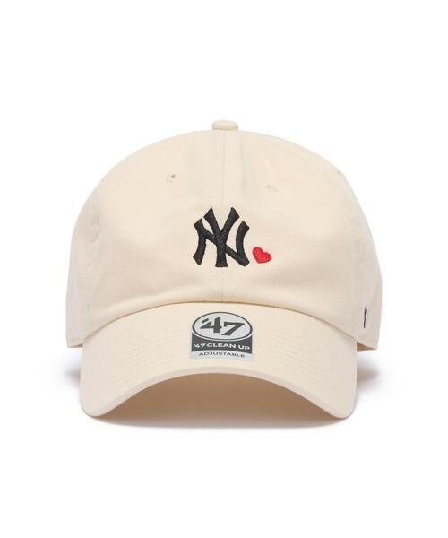 WEGO（ウィゴー）の「WEGO/47 CLEAN UP MLB MINI HEART（キャップ・レディース・ブラウン/ピンク/ネイビー/ブラック/ナチュラル・FREE）」の22枚目の写真