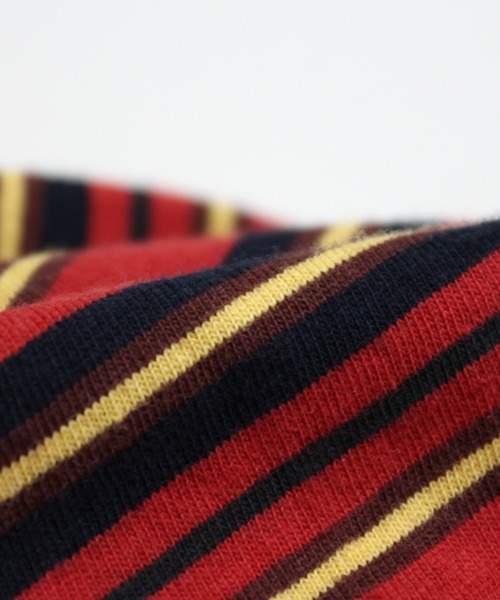 RNA(アールエヌエー)の「G1105 マルチボーダーレイヤードミニスカート(スカート・レディース・ブラック/レッド/グリーン・MEDIUM)」の11枚目の写真