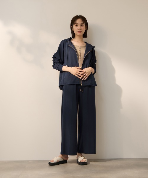 ketty(ケティ)の「CICAハイゴウ サークルストレッチパーカー≪洗濯機で洗える≫(その他アウター・レディース・ブラック・M)」の12枚目の写真
