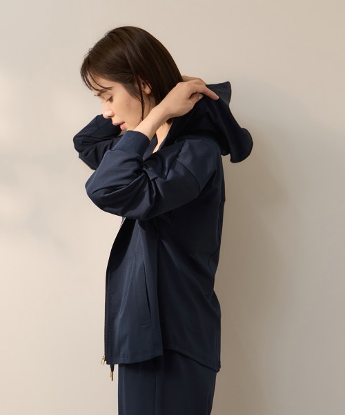 ketty(ケティ)の「CICAハイゴウ サークルストレッチパーカー≪洗濯機で洗える≫(その他アウター・レディース・ブラック・M)」の9枚目の写真