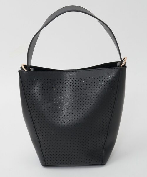 MELROSE claire(メルローズ クレール)の「【パンチングショルダー付きバッグ】(ショルダーバッグ・レディース・ベージュ/チョコ/ブラック・FREE)」の22枚目の写真