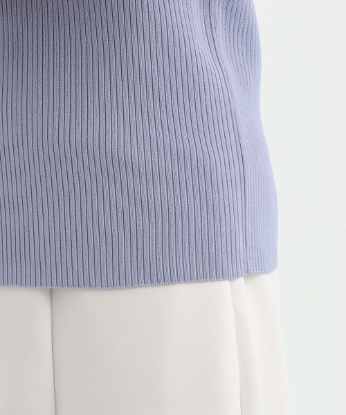 Andemiu（アンデミュウ）の「【前後2WAY】デザインタンク656642（タンクトップ・レディース・オフホワイト/ブラック/ブルー・FREE）」の20枚目の写真