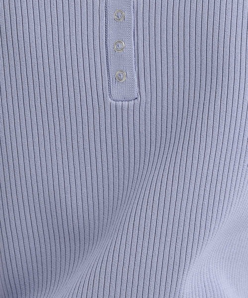 Andemiu（アンデミュウ）の「【前後2WAY】デザインタンク656642（タンクトップ・レディース・オフホワイト/ブラック/ブルー・FREE）」の21枚目の写真