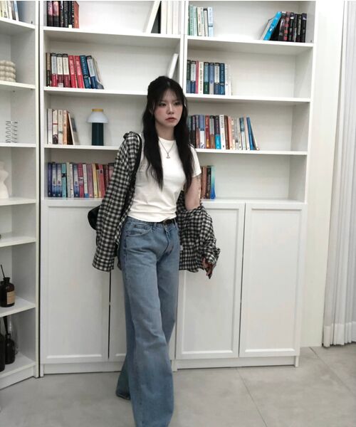MOOVN(ムブン)の「サマーリンクルチェックシャツブラック(シャツ/ブラウス・メンズ・その他・LARGE/MEDIUM/SMALL)」の13枚目の写真