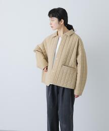 かぐれ（カグレ）の「コットンキルトジャケット（ダウンジャケット/コート）」