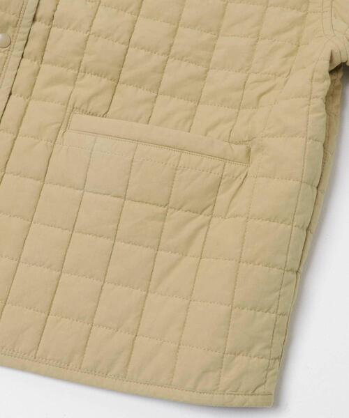 かぐれ（カグレ）の「コットンキルトジャケット（ダウンジャケット/コート・レディース・アイボリー/ベージュ・FREE）」の9枚目の写真