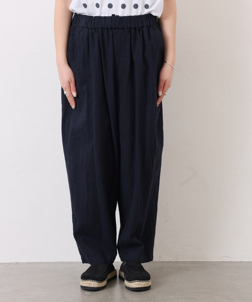 JOURNAL STANDARD LUXE(ジャーナルスタンダード ラックス)の「LCワッシャー イージーパンツ(その他パンツ・レディース・ネイビー/ブラウン・FREE)」の22枚目の写真