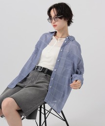 BAYFLOW（ベイフロー）の「[夏まで着られる]コットンシアーシャツ（シャツ/ブラウス）」