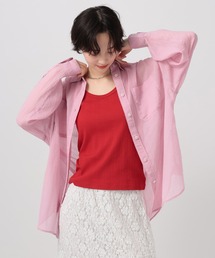 BAYFLOW | [夏まで着られる]コットンシアーシャツ(シャツ/ブラウス)