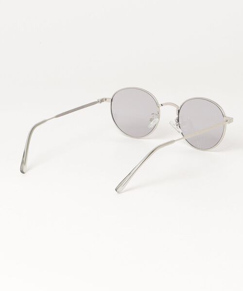 NANO universe(ナノユニバース)の「アイウエア サングラス/ボストン型 メタルフレーム(サングラス・メンズ・グレー・F)」の3枚目の写真