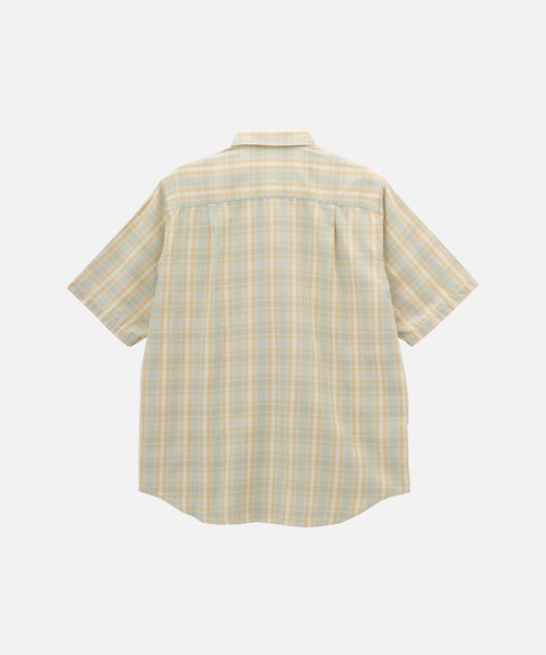 Gramicci(グラミチ)の「S/S CHECKERED OMBRE SHIRT / ショートスリーブチェッカードオンブレシャツ Gramicci グラミチ(シャツ/ブラウス・メンズ・マスタード/パープル/ブルー・S/M/L/XL/XXL)」の10枚目の写真