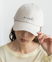 No Rule No Line（ノール－ルノーライン）の「遮光率100％ ワンポイント刺繍 深め ロゴ入りキャップ 綿100% つば長め（キャップ）」