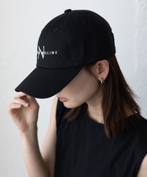 No Rule No Line（ノール－ルノーライン）の「遮光率100％ ワンポイント刺繍 深め ロゴ入りキャップ 綿100% つば長め（キャップ）」