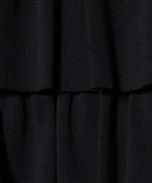 ASTRAET（アストラット）の「＜ASTRAET＞フリル  ティアード ノースリーブカットソー（Tシャツ/カットソー・レディース・ホワイト/ブラック・FREE）」の20枚目の写真