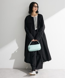 Green　Parks | ギャザードロストワンピース(シャツワンピース)