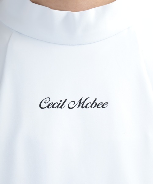 CECIL McBEE（セシルマクビー）の「Pleats One-Piece Dress プリーツ ワンピース ドレス ノースリーブ（ワンピース・レディース・ホワイト・M/S）」の19枚目の写真