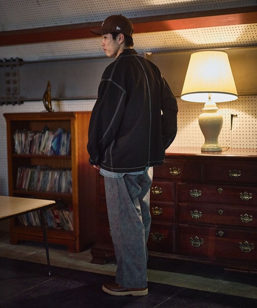 niko and...（ニコアンド）の「ドライタッチカバーオール（カバーオール・メンズ・ブラウン/ブラック/インディゴブルー・LARGE/MEDIUM）」の6枚目の写真