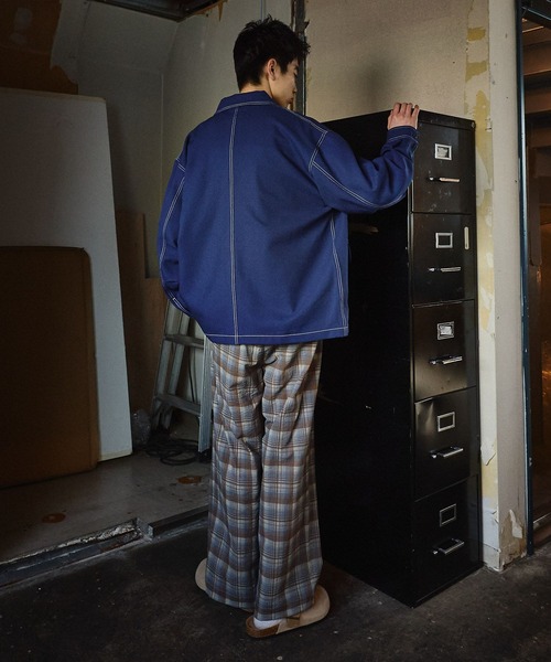 niko and...（ニコアンド）の「ドライタッチカバーオール（カバーオール・メンズ・ブラウン/ブラック/インディゴブルー・LARGE/MEDIUM）」の15枚目の写真