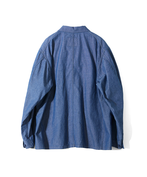 HORLISUN(ホーリーサン)の「Smith Chambray Work Jacket Blue(その他アウター・メンズ・その他・MEDIUM/LARGE)」の2枚目の写真