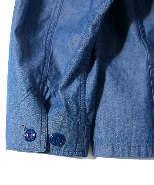 HORLISUN(ホーリーサン)の「Smith Chambray Work Jacket Blue(その他アウター・メンズ・その他・MEDIUM/LARGE)」の3枚目の写真