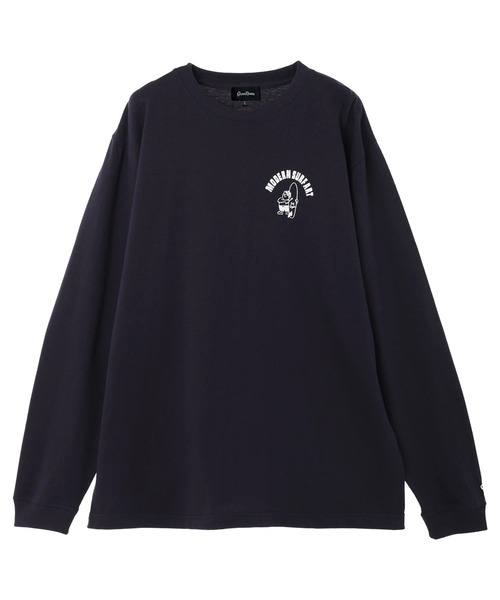 GREENROOM（グリーンルーム）の「【GREENROOM / グリーンルーム】KOJI TOYODA L/S TEE（Tシャツ/カットソー・メンズ・ネイビー/ホワイト・MEDIUM/LARGE/X-LARGE）」の2枚目の写真