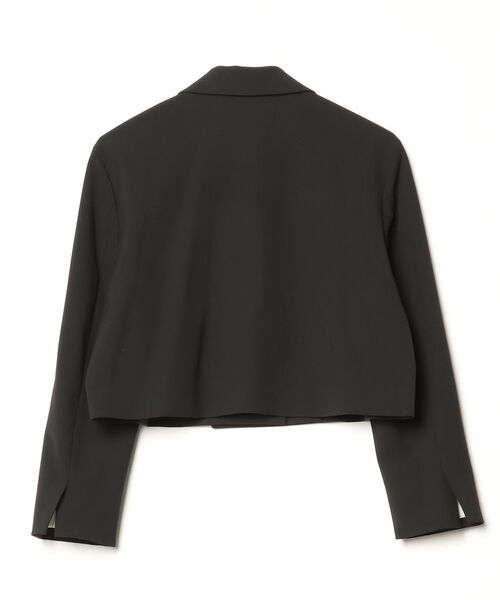 SUIT SELECT(スーツセレクト)の「【セットアップ対応】1釦セミダブルのショートジャケット/ブラック(スーツジャケット・レディース・ブラック・SMALL/MEDIUM/LARGE)」の8枚目の写真