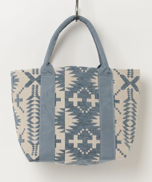 PENDLETON(ペンドルトン)の「【PE3】【PENDLETON/ペンドルトン】GOBELINS MINI TOTE BAG Native Pattern Mini Tote PDT-000-261008(トートバッグ・メンズ・ブルー/ブラック・FREE)」の3枚目の写真